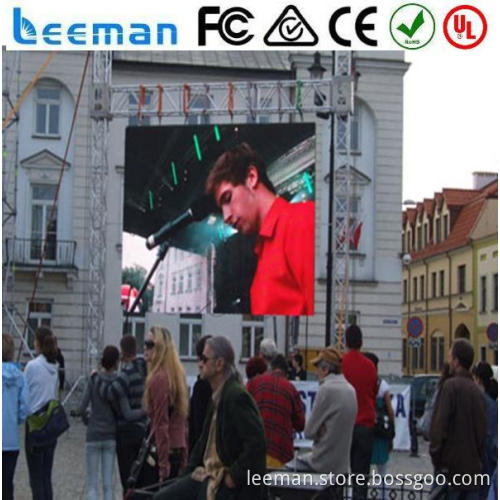 advertising rental full color led display p10 led module p10 red advertising lcd display led board